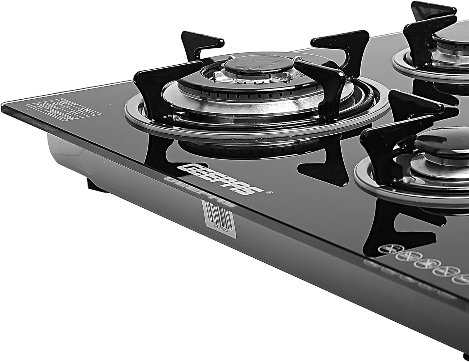 Geepas 2-In-1 Built-in Gas Hob | 4 Gas Burners | GK4410 | Auto Ignition - Image 5