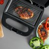 Geepas 700W 2 Slice Grill Maker with Non-Stick Plates GGM6001 - Image 6