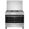 Electrolux Full Gas Cooker 90x60CM EKG9000G9X, Wide Gas Oven & Grill, Rotisserie, Auto Safety Device - Silver
