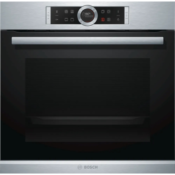 Bosch Series 8 HBG634BS1B Built-In Oven, 60cm, 71 Litres - Stainless Steel