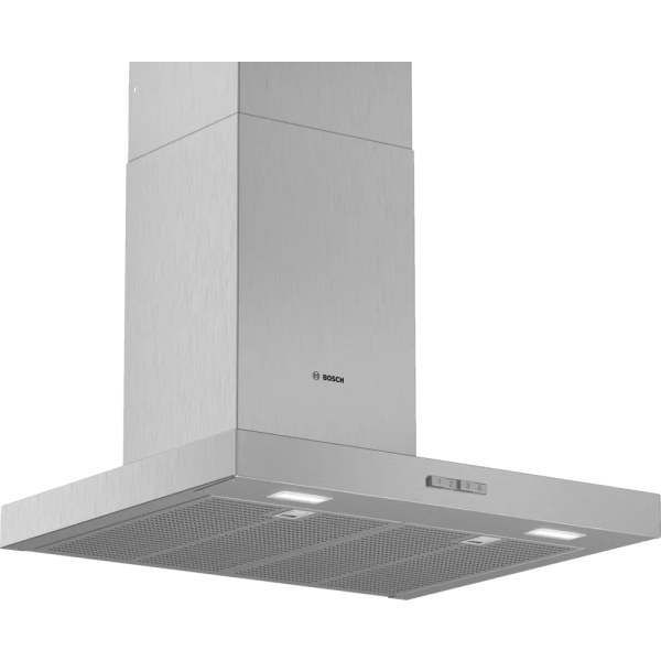 Bosch Series 2 Wall-Mounted Cooker Hood 60 cm Stainless steel DWB64BC51B