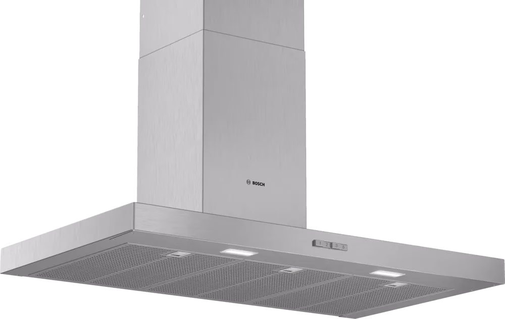 Bosch Series 2 Wall-Mounted Cooker Hood 90 cm Stainless steel DWB94BC51B