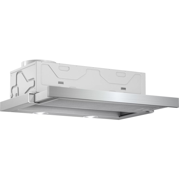 Bosch Telescopic Cooker hood 60 cm – DFM063W55B, Silver Metallic