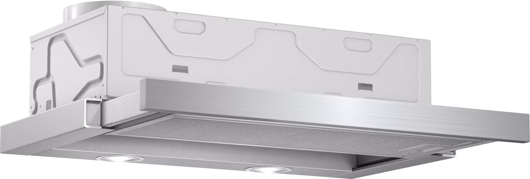 Bosch Telescopic Cooker hood 60 cm – DFM063W55B, Silver Metallic