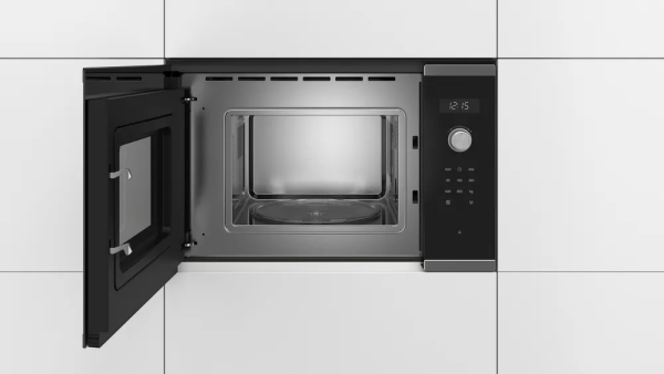 Bosch Series 6 Built-In 20L Microwave Oven, 800 W, Touchscreen, BFL524MS0, Stainless steel - Image 3