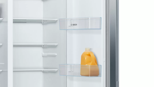 Bosch Series 4, 580L, American Side By Side Refrigerator, Brushed Steel Anti-fingerprint, Frost Free Fridge Freezer KAN93VIFPG - Image 4