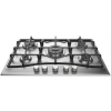 Ariston 75cm 5-Gas Burners Built-in Gas Hob PCN 751 T/IX/A, Auto Ignition – Stainless Steel