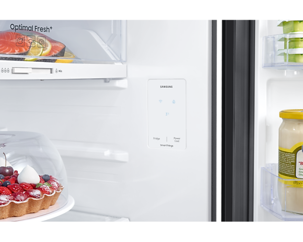 Samsung 348L Fridge RT35CB5621AUT | TMF BESPOKE Design, Wifi Embedded - White + Navy (Glass) - Image 6