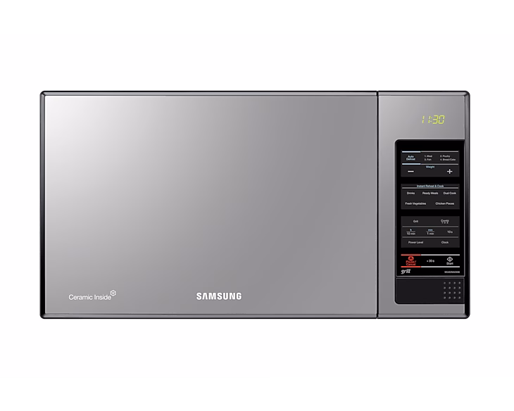 Samsung 40 L Microwave Oven | MG402MADXBB/SG | Grill | Mirror Design