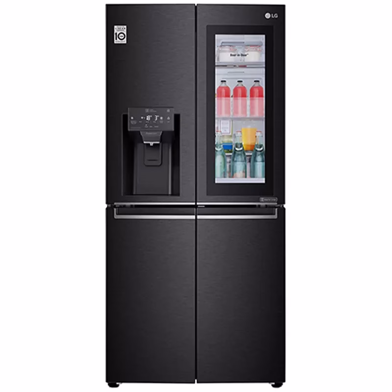 LG Gross 570(L) Net 426(L) | Slim French Door Fridge, with InstaView Door-In-Door™ | GC-X22FTQKL