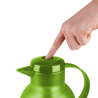 Tefal Samba Jug, Vacuum Flask, 1- Liter, Glass Liner K3036312 - Translucent Green - Image 4