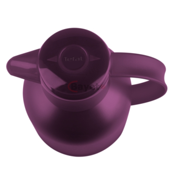 Tefal Samba Jug, Vacuum Flask, 1- Liter, Glass Liner K3035312 - Translucent Aubergine - Image 3
