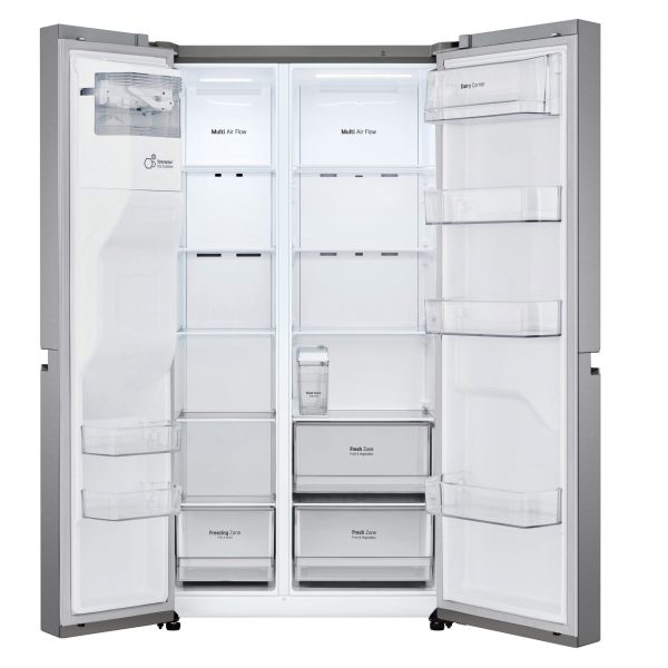 LG GC-L257JLXL 634(L) Side by Side Fridge, Smart Inverter Compressor, Water Dispenser, Multi Air Flow - Image 5