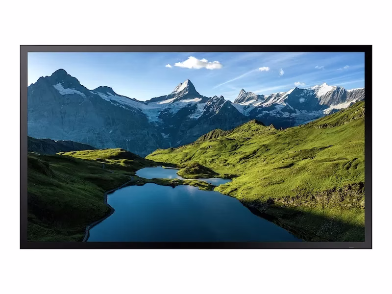 Samsung 55 Inch OH55A-S - Weatherproof High Bright All-in-One Outdoor Signage for Business