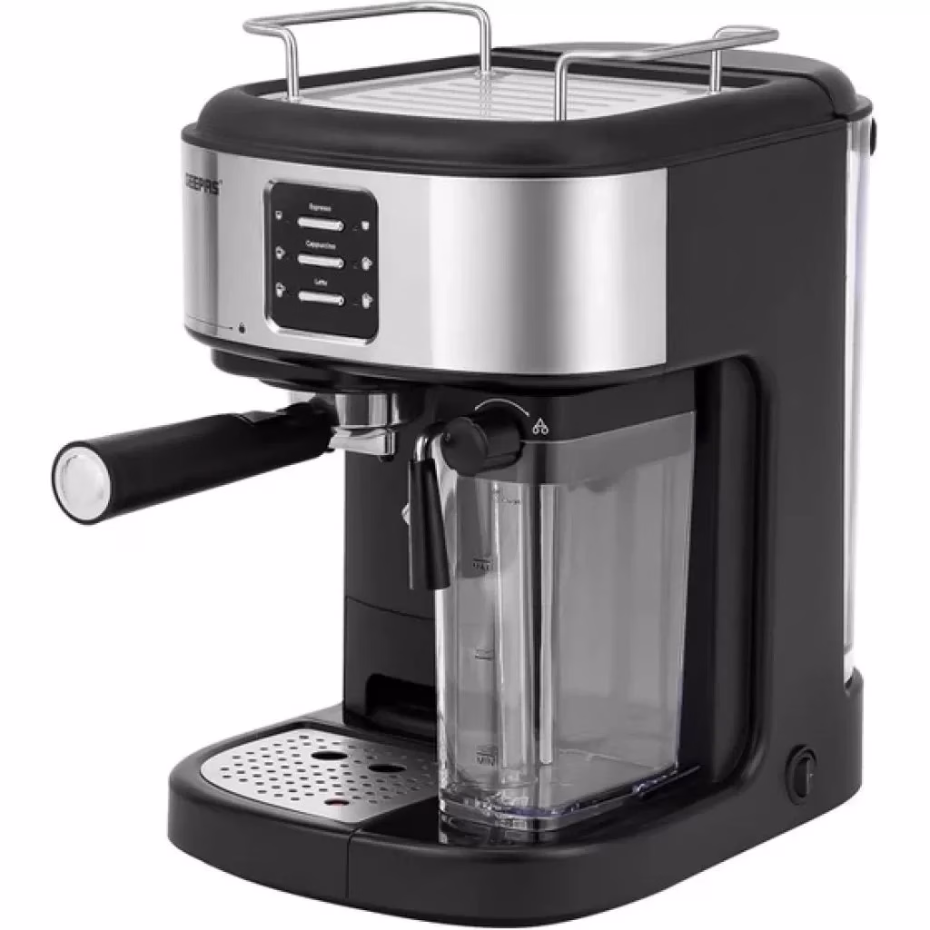 Geepas GCM1215SA Semi-automatic Espresso & Cappuccino Coffee Machine