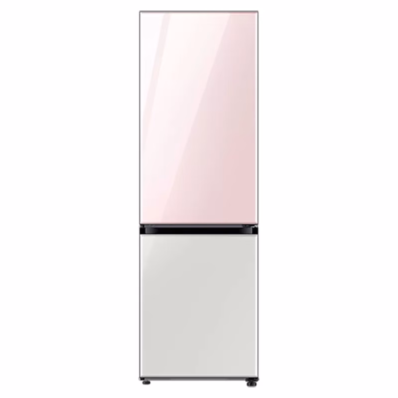 Samsung 339L Fridge RB33T307058 | Bespoke Design | Bottom Mount Freezer | White/Pink