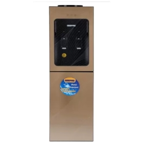 Geepas Hot & Cold 2-Taps Water Dispenser w/ Bottom Fridge | GWD8363