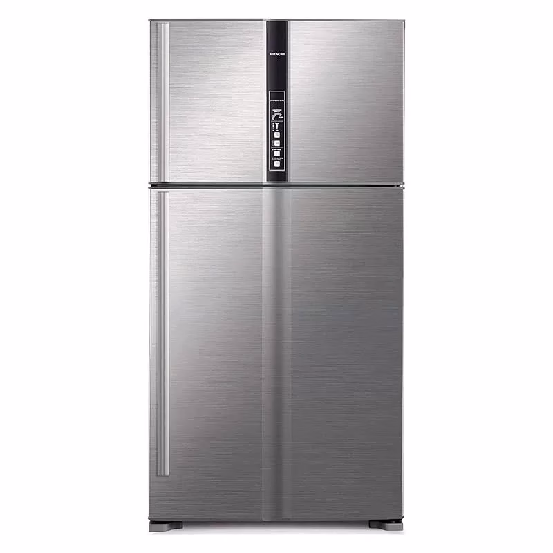 Hitachi 850L Double Door To Mount Freezer Refrigerator | RV990PUN1KBSL | LED Control | Inverter Compressor