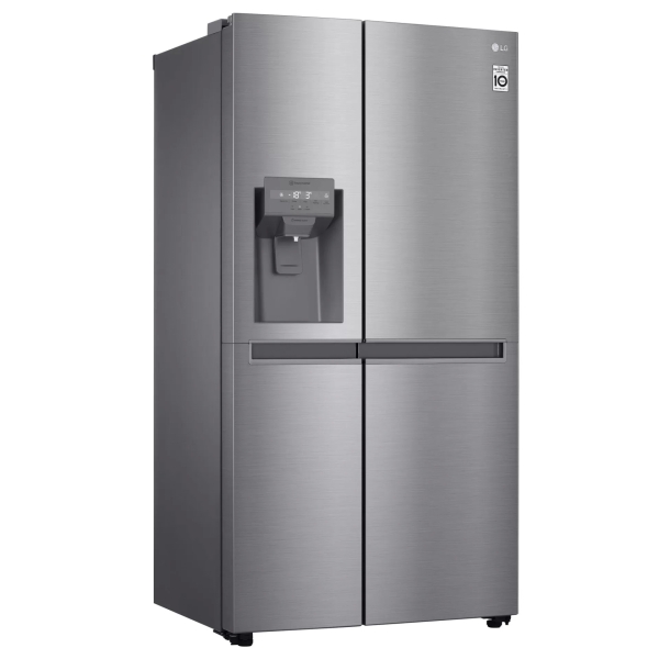 LG GC-L257JLXL 634(L) Side by Side Fridge, Smart Inverter Compressor, Water Dispenser, Multi Air Flow