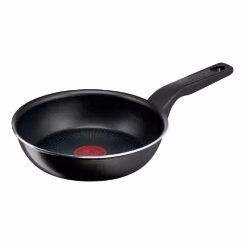 TEFAL XL Intense 24 cm Non-Stick Aluminium Frypan With Thermo Spot C3840433 - Black