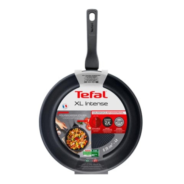 TEFAL XL Intense 30 cm Non-Stick Aluminium Frypan With Thermo Spot C3840733 - Black - Image 2