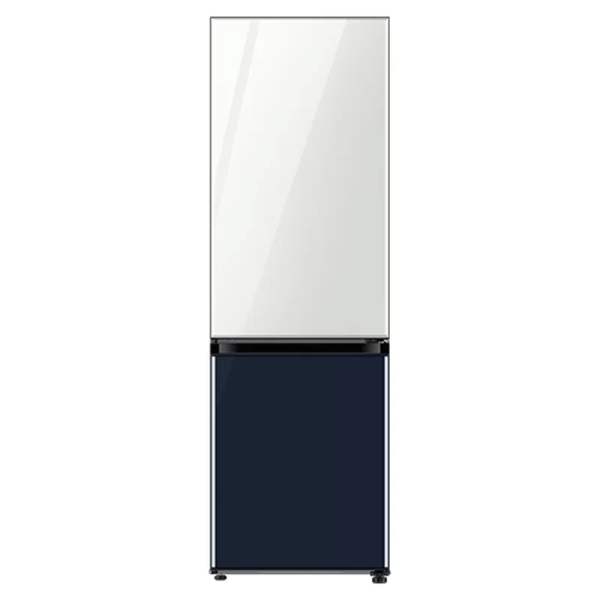 Samsung 339L Fridge RB33T307029 | Bespoke Design | Bottom Mount Freezer | White/Navy