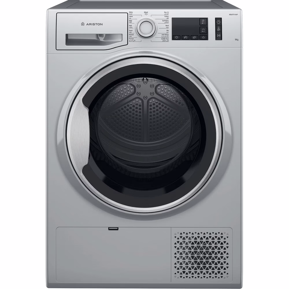 Ariston 9kg Heat Pump Tumbler Dryer | NT M11 9X1SX | Anti Allergy | Pre Ironing Cycle