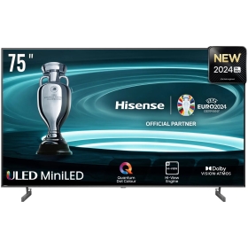 Hisense 75 Inch QLED U6 Pro Series, 75U6N, Mini-LED ULED 4K Google TV