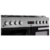 Beko 90cm Dual Fuel Range Cooker | KDVF90X | 5 Gas | Tripple Cavity | Electric Oven & Grill | Oven Fan | Auto Ignition | Flame Failure Device - Image 8