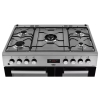 Beko 90cm Dual Fuel Range Cooker | KDVF90X | 5 Gas | Tripple Cavity | Electric Oven & Grill | Oven Fan | Auto Ignition | Flame Failure Device - Image 6