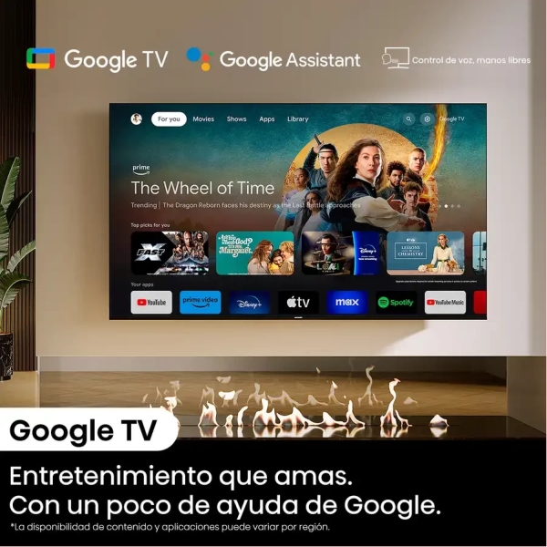 Hisense 85 Inch QLED, Q6 Series, UHD 4K 85Q6N Google TV (2024) - Image 7
