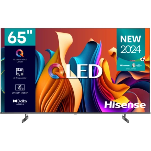 Hisense 65 Inch QLED, Q6 Series, UHD 4K 65Q6N Smart VIDAA TV (2024)