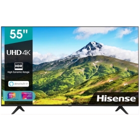 Hisense 55 Inch A7 Series, 55A7, UHD 4K Smart VIDAA TV, Built-in Wi-Fi, HDR, Dolby Atmos, VIDAA, Bluetooth