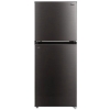 Midea 187L Fridge, (Net 127L) Double Door Top Mount Freezer Defrost Refrigerator MDRT187 – Black