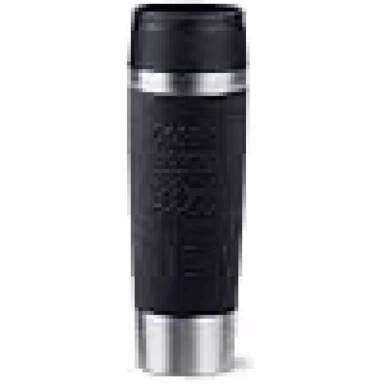 TEFAL Thermal Bottle Travel Mug Classic Black 0.5L, Comfort Screw Lid, Quick Press Drinkware, Soft-Touch Sleeve, Travel-Ready, Reusable, 100% Leak-Proof, Keeps Drinks Cold (12 hrs) and Hot (6 hrs), 360° Drinking, N2022010 - Image 7