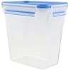 TEFAL 1.5L Rectangular Master Seal Food Storage, Clear/Blue, K3021912