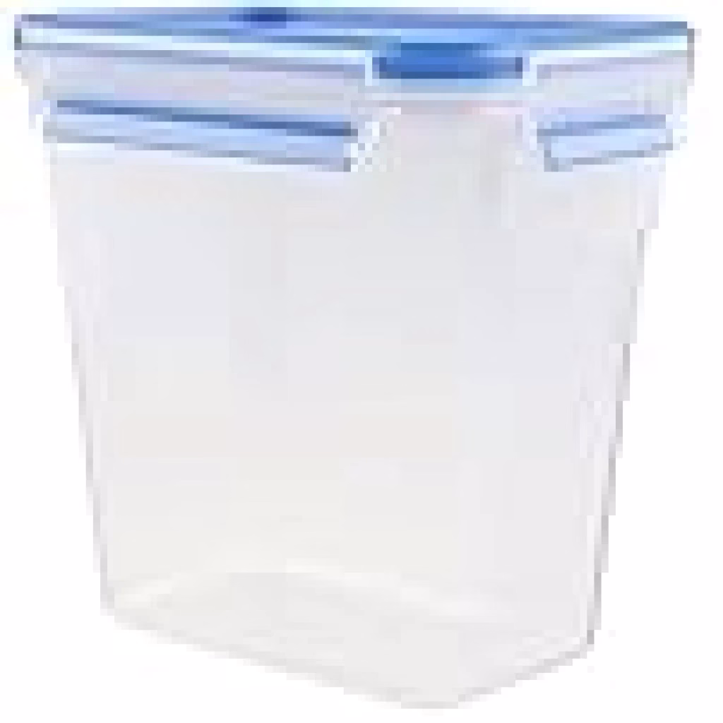 TEFAL 1.5L Rectangular Master Seal Food Storage, Clear/Blue, K3021912