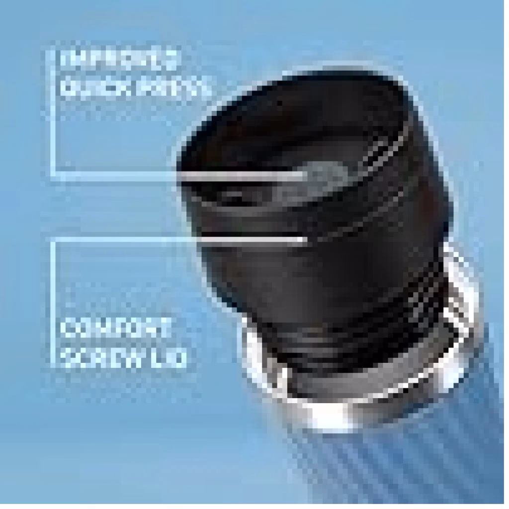 TEFAL Thermal Bottle Travel Mug Twist-Light Blue, Comfort Screw Lid, Quick Press Drinkware, Soft-Touch Sleeve, Travel-Ready, Reusable, 100% Leak-Proof, Keeps Drinks Cold (8 hrs) and Hot (4 hrs), 360° Drinking, N2024510 - Image 4