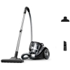 TEFAL Bagless Vacuum Cleaner, Compact Power XXL Classic Canister Vacuum Cleaner, 900 W Low Consumption Motor, Advanced 3-Level Cyclonic Filtration, 2 Years Warranty, TW4B25HA