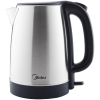 Midea 1.7L Stainless Steel Electric Kettle, 2200W Cordless 360° Swivel Base, Power Cord Storage, Auto Cut-off Function, One Touch Lid Opening, Best for Home, Kitchen & Office, MK17S32A2