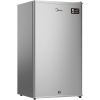 Midea 120-Litre Fridge MDRD142FGD; (Net 95L), Single Door Refrigerator with Separate Chiller Compartment 2L Bottle Holder, Adjustable Legs, Mini Fridge for Kitchen, Bedroom, Office & Bar