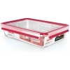 TEFAL 3L Rectangular Master Seal Glass Food Container, Clear, Food Storage, Stackable, Airtight, Oven & Freezer Safe, N1041210