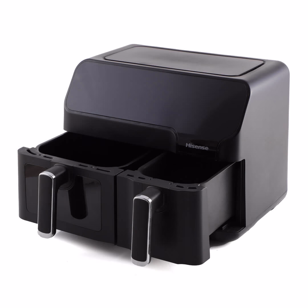 Hisense 8.8-Litre Air Fryer H09AFBK2S5; 2700W, LED Display, Overheat Protection, Touch Control Panel, Auto Shutoff – Black - Image 2