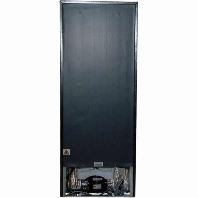 Midea 294L Fridge, (204L Net) Double Door Top Mount Freezer Defrost Refrigerator MDRT294 – Black - Image 6