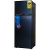 Midea 294L Fridge, (204L Net) Double Door Top Mount Freezer Defrost Refrigerator MDRT294 – Black