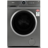 Midea 6KG Front Load Washing Machine with BLDC Inverter Motor, 1400 RPM, 15 Programs, Fully Automatic Washer with Lunar Dial, Integrated Digital Control-LED Display, Multiple Temperature MF100W60BTGCC