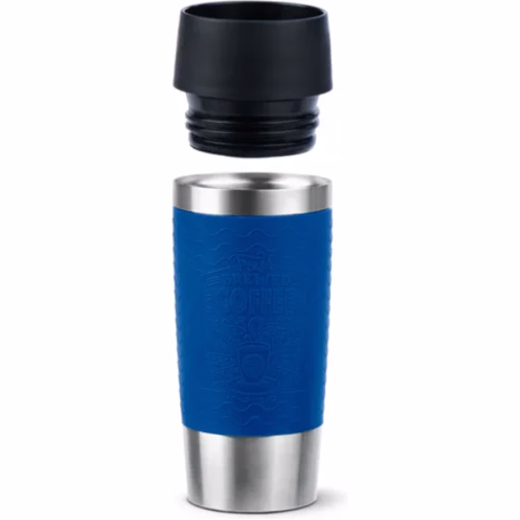 TEFAL 0.36L Thermal Bottle Travel Mug Essential Blue, N2021610 - Image 4