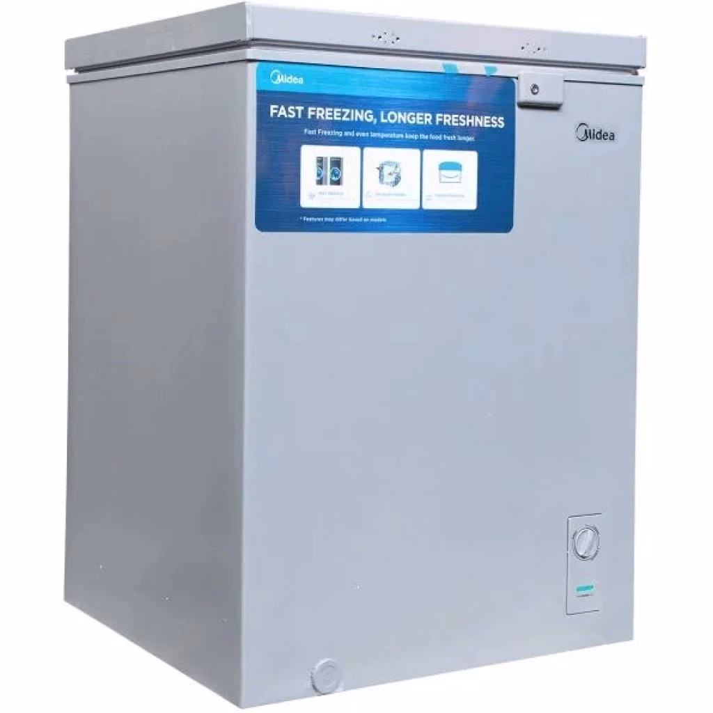 Midea 142 Litre Chest Freezer MDRC207FZG43NGG – Grey
