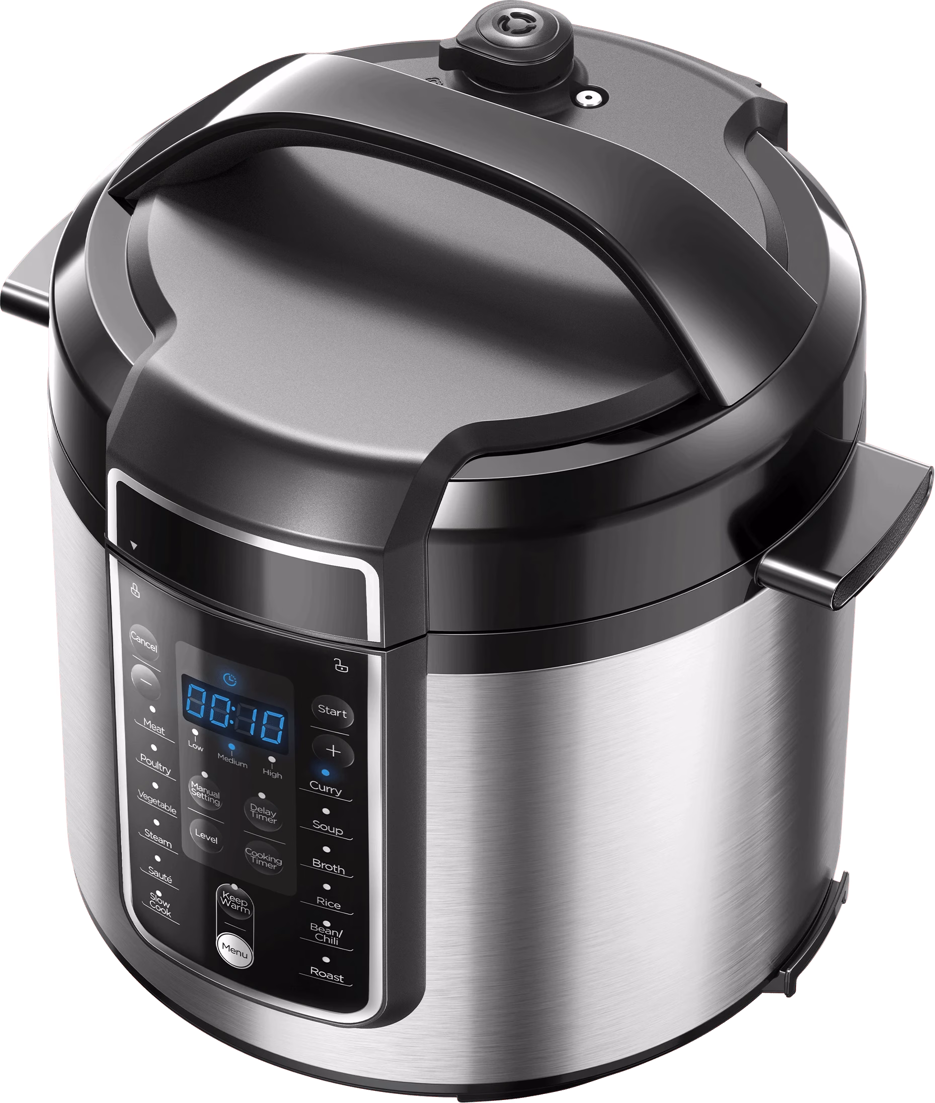 Midea 5.7L 12-in-1 InnerCher Multi Cooker with Digital Pressure Cooker Function | MY-CS6037WP2 - Image 3