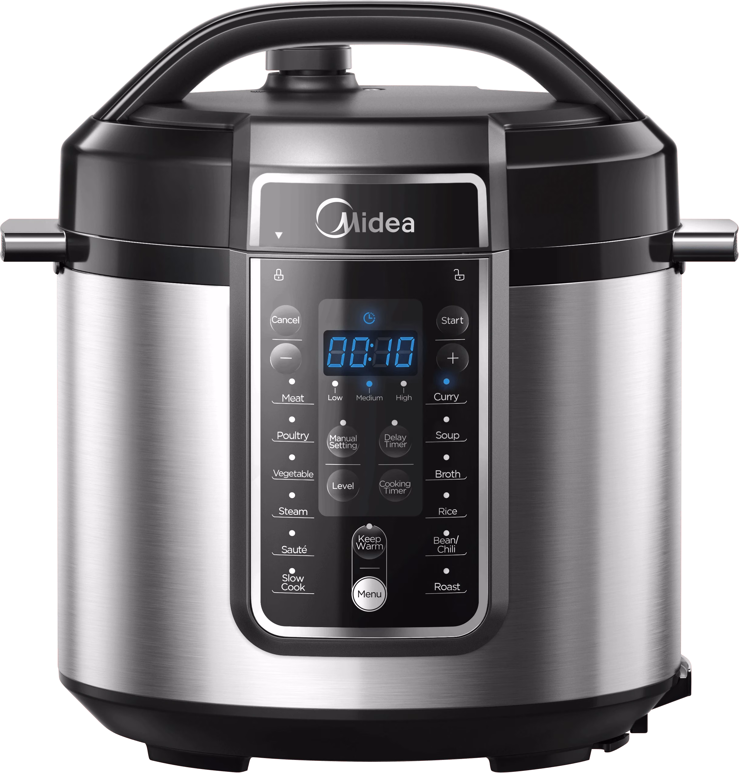 Midea 5.7L 12-in-1 InnerCher Multi Cooker with Digital Pressure Cooker Function | MY-CS6037WP2